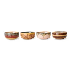 Lot de 4 Bols à Dessert Harbour 70s - ø 12,5 cm