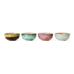 Lot de 4 Bols XS 70s S Modernist