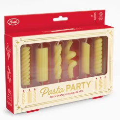 Lot de 6 bougies - Nouilles Pasta Party