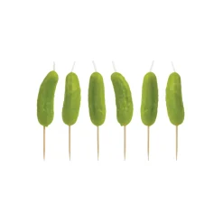 Lot de 6 bougies - Pickle Party