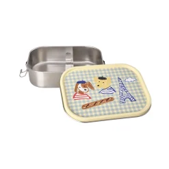 Lunchbox Acier Inox Paris Bleu - 1400 ml