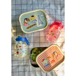 Lunchbox Acier Inox Paris Red - 1400 ml