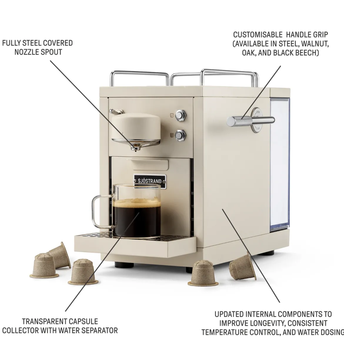 Machine à Capsule - The Original 2.0 Beige