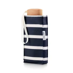 Mini Parapluie Pablo - Marinière Bleu marine & rayures blanches