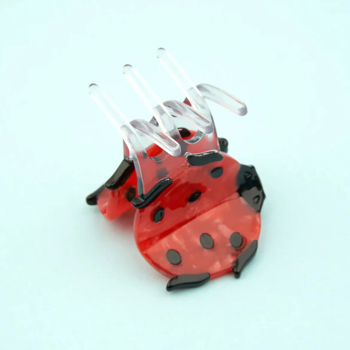 Mini Pince à Cheveux Coccinelle