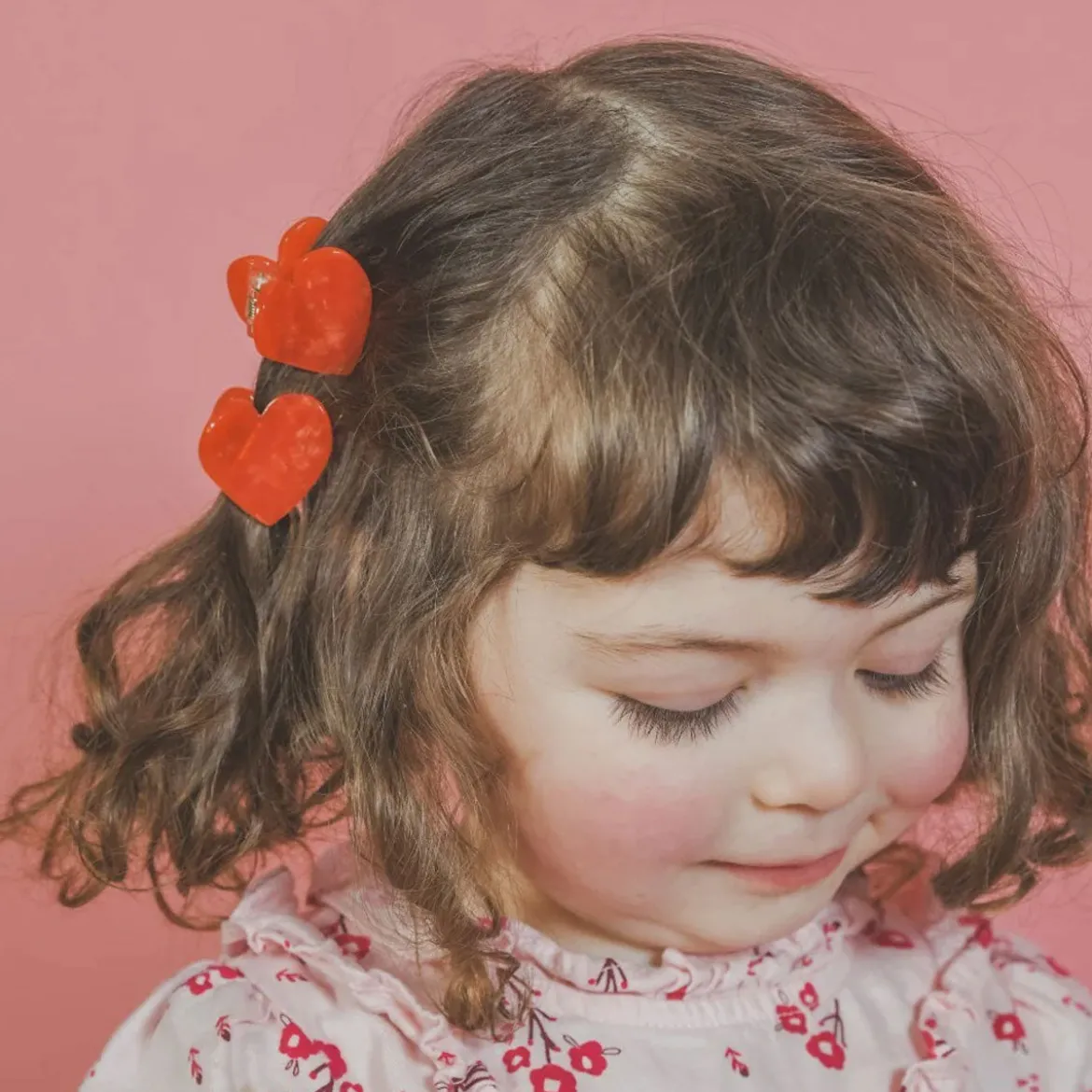 Mini Pince à Cheveux Coeur