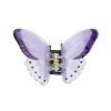Mini Pince à Cheveux Papillon - Mauve