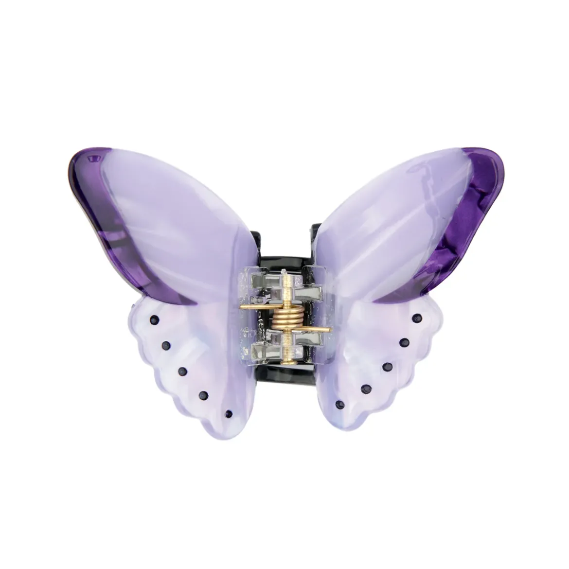 Mini Pince à Cheveux Papillon - Mauve