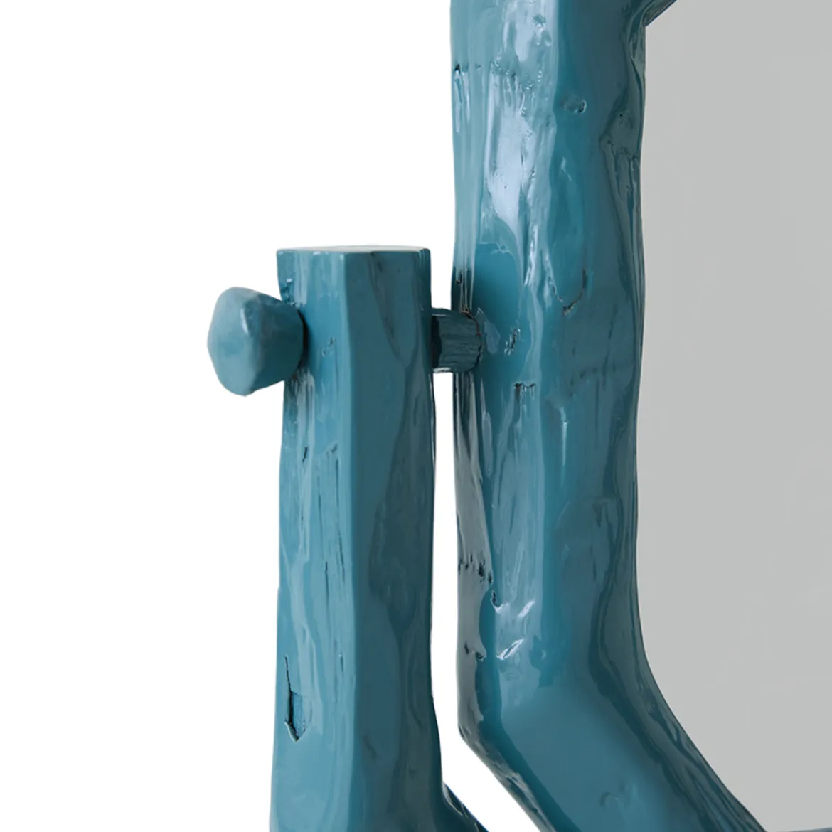 Miroir de Table - Teun Zwets Blue Petrol