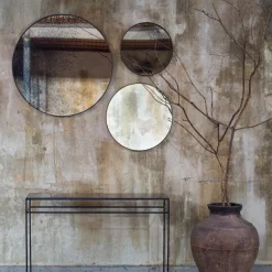 Miroir vieilli - Ø 61 cm