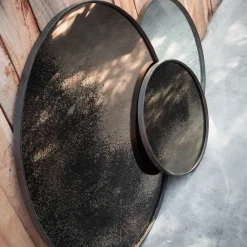 Miroir vieilli - Ø 92 cm