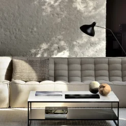Module d'angle arrondi canapé N701 - Beige