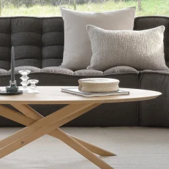Module d'angle arrondi canapé N701 - Gris foncé