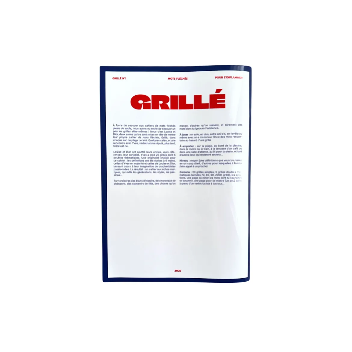 Mots-fléchés Grillé - Extra Chaud