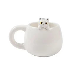 Mug Chat Blanc