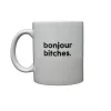 Mug en porcelaine - Bonjour Bitches