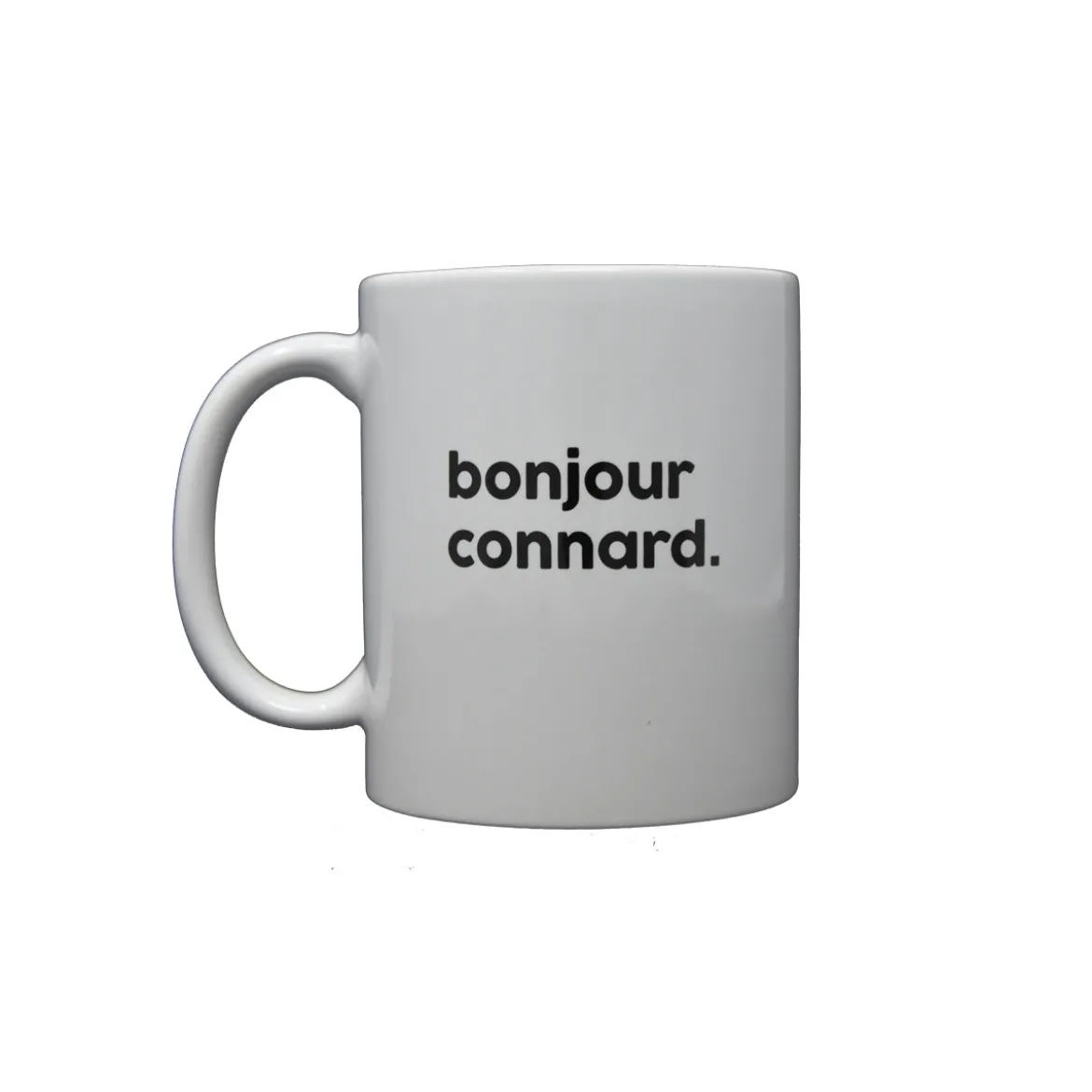 Mug en porcelaine - Bonjour Connard