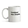 Mug en porcelaine - Bonjour Ma Chatte