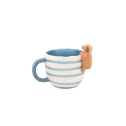 Mug peeking Sausage Dog
