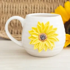 Mug Rond Tournesol 3D - Hello Sunshine