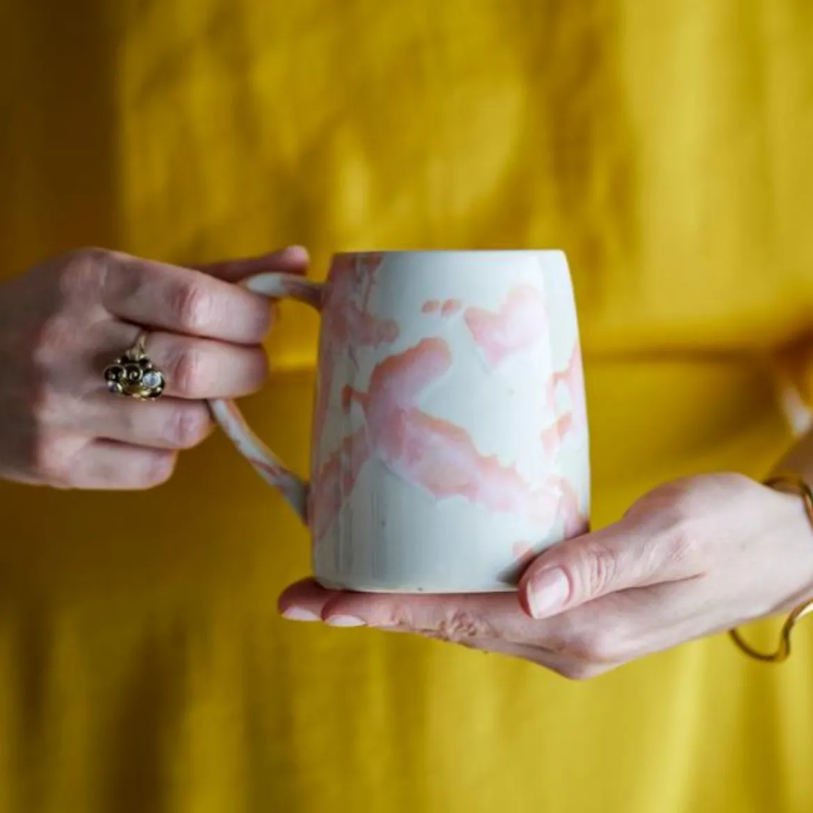 Mug Winnie Multicolore - Grès Rose