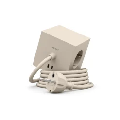 Multiprise square 1 avec USB-C 30W 1,8m - Nomad Sand