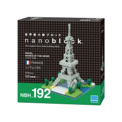 Nanoblock Tour Eiffel - Rives de la Seine à Paris
