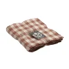 Nappe Bourdon Toile Vichy Vintage - Litchi/Bourdon Litchi