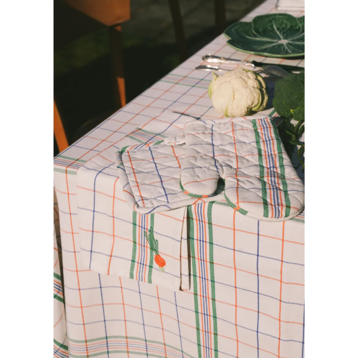 Pack de 2 Serviettes Léon - Green