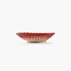 Panier Salvador - Rouge / Blanc