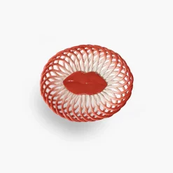 Panier Salvador - Rouge / Blanc
