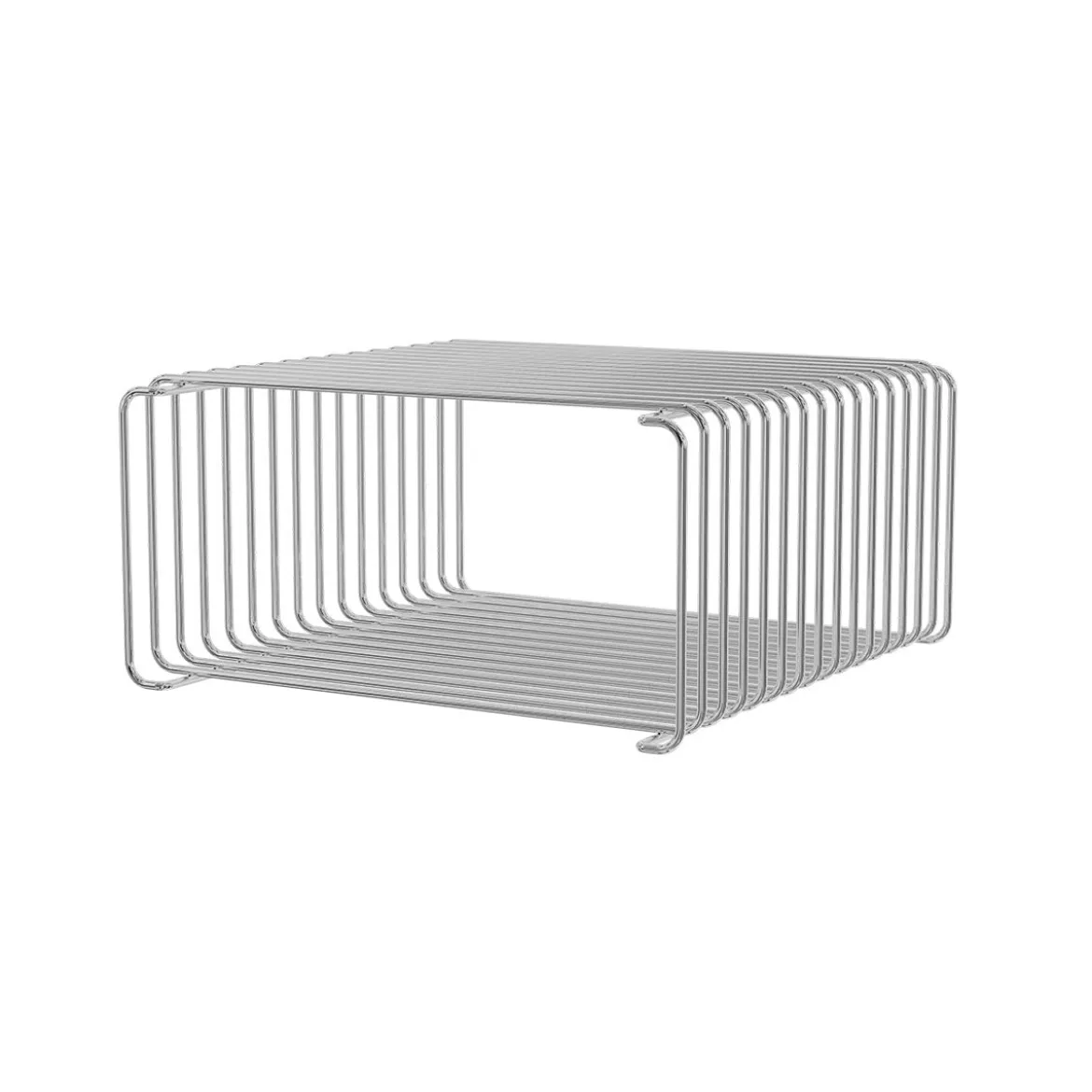 Panton Wire Half Height - Chrome 17,2 x 34,8 x 25,7 cm
