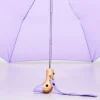 Parapluie à manche Tête de Canard - Lilas