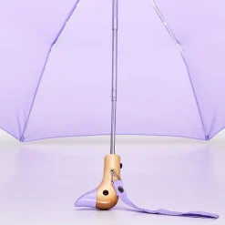 Parapluie à manche Tête de Canard - Lilas