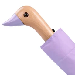 Parapluie à manche Tête de Canard - Lilas