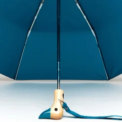 Parapluie à manche Tête de Canard - Bleu Sarcelle