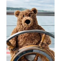 Peluche Casimir l’ours brun