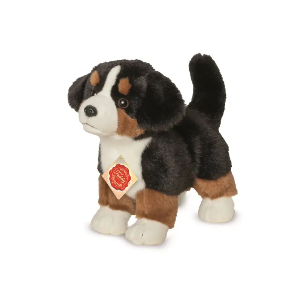 Peluche Chiot Bouvier Bernois debout