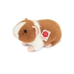 Peluche Cochon d'Inde Brun Clair et Blanc