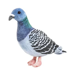 Peluche Colombe bleue - 20 cm