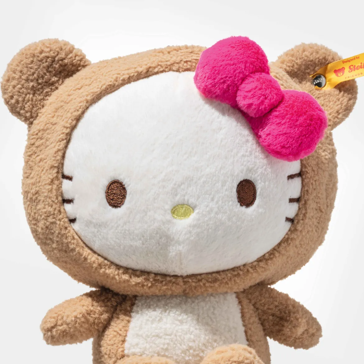 Peluche Hello Kitty - Teddy Bear Beige 20 cm