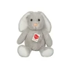 Peluche Lapin Abby Gris