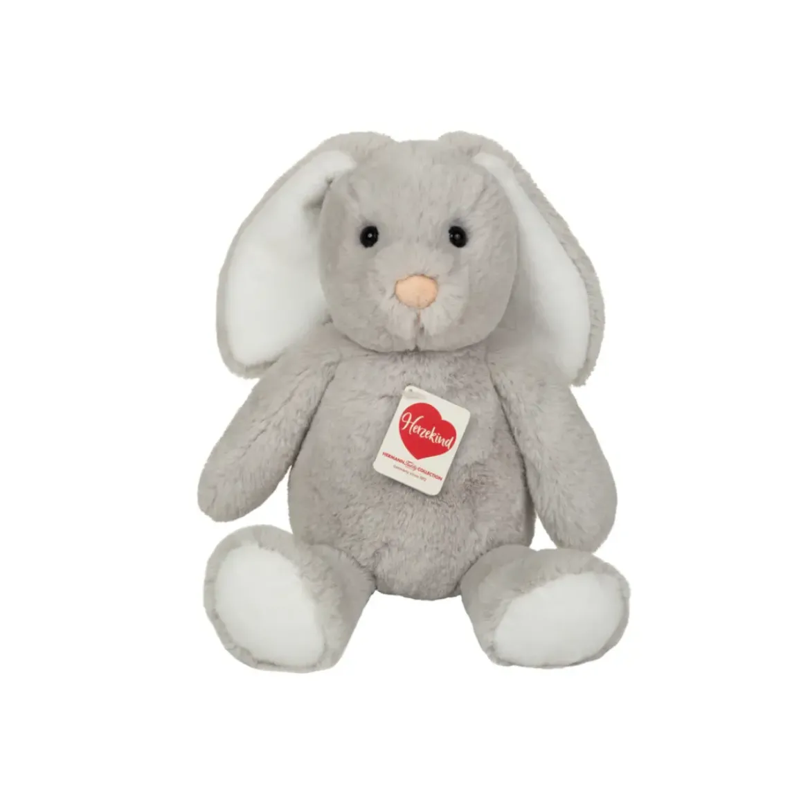 Peluche Lapin Abby Gris