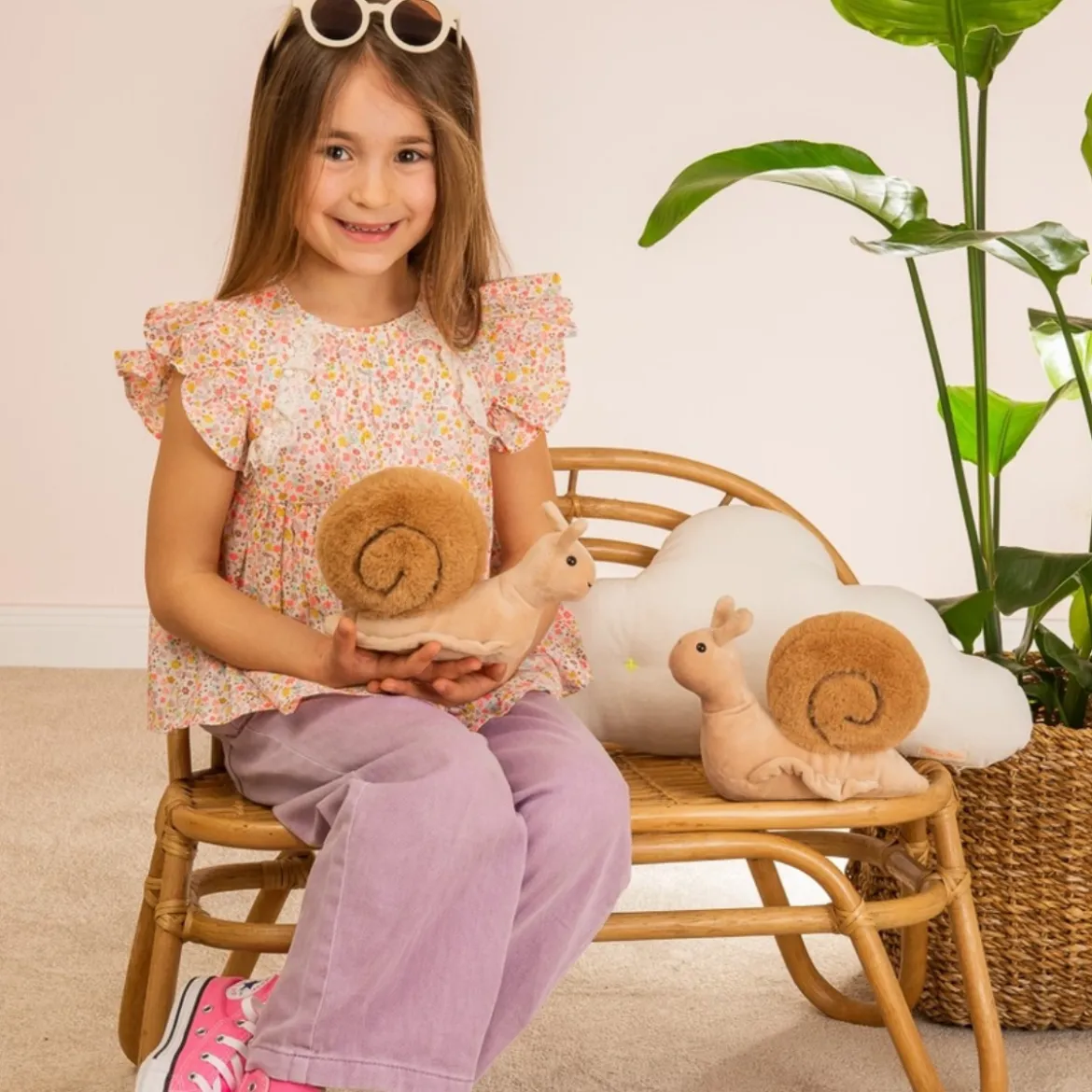 Peluche Lotta l'escargot
