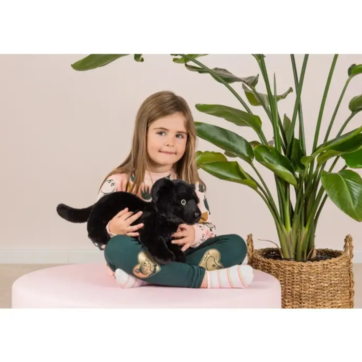 Peluche Panthère Allongée