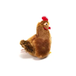 Peluche Poule marron