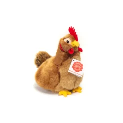 Peluche Poule marron