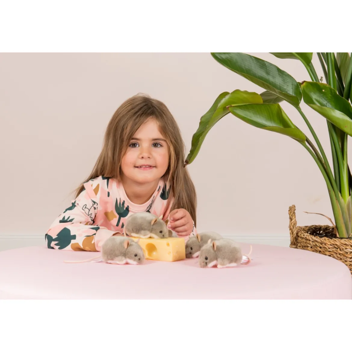 Peluche Souris Grise