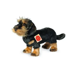 Peluche Teckel à poil dur debout