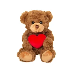 Peluche Teddy Marron Cœur